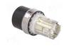 SIEMENS Interruptor rotativo con llave 22mm 2 posiciones plata