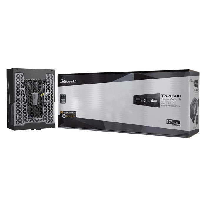 Seasonic PRIME TX-1600 1600W 80+ Titanium ATX 3.1 Fuente de Alimentación Seasonic PRIME TX-1600 1600W 80+ Titanium ATX 3.1 Fuente de Alimentación