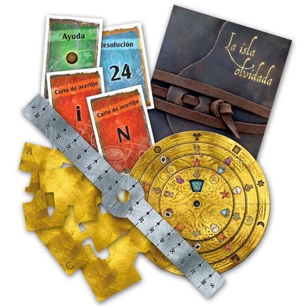 Devir Juego de Escape Exit: La Isla Olvidada | Español | ¡Sigue las Pistas para Escapar! | Cartón/Plástico/Madera/Metal