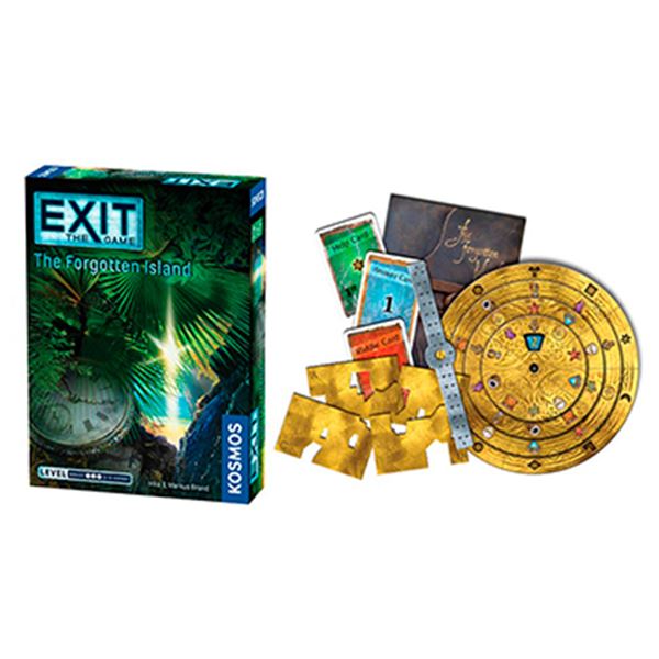 Devir Exit 5 La Isla Olvidada Juego de Mesa Cooperativo Español 1-4 Jugadores 12+