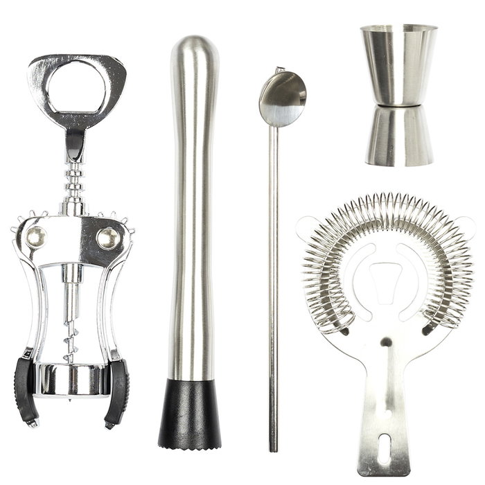 Cook Concept Juego De Cóctel Cocktail Lounge 16 Piezas Acero Inoxidable