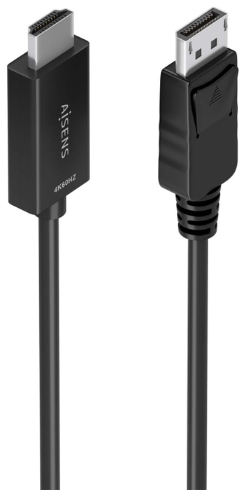 Aisens Cable Conversor DisplayPort a HDMI 4K@60Hz 2m Negro