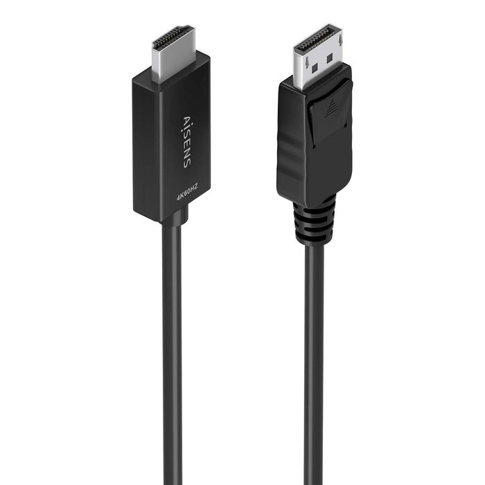 Aisens Cable Conversor DisplayPort a HDMI 4K@60Hz 2m Negro