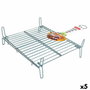 Parrilla Algon Doble Zincado 35 x 40 cm (5 Unidades)