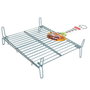Parrilla Algon Doble Zincado 35 x 40 cm (5 Unidades)