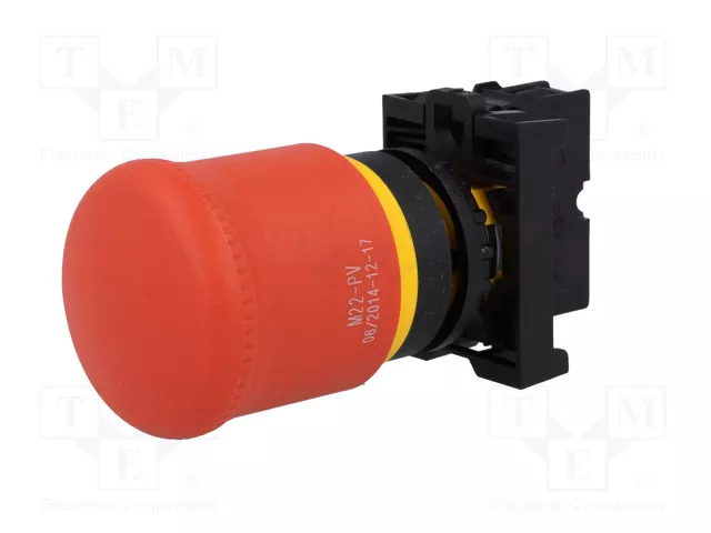 Eaton M22-PV/K01 Interruptor pulsador Rojo