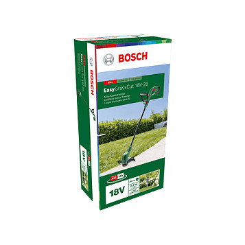 Bosch EasyGrassCut 18V-26 con batería de 2,5 Ah y cargador