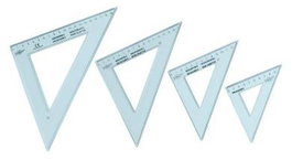 Faibo Escuadra Escolar 30 cm Irrompible