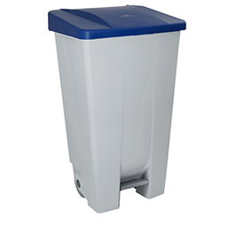 Fabricantes de Menaje Cubo de Basura Selectivo con Ruedas Azul 120 Litros (120L) - 87.5 x 43 x 51 cm, Polipropileno