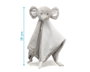 KioKids Dolci Amici Doudou Elefante Gris para Bebés 30 cm