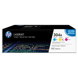 HP 304A Multipack de tóner original (Cian, Magenta, Amarillo)