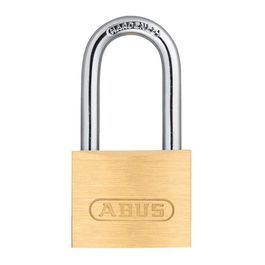 Abus 713/40HB40 Candado Latón de Arco Largo 40 mm, Incluye 2 Llaves, 39.5x30 mm