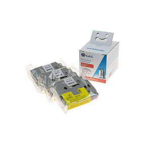 G&G Pack de 3 cintas de etiquetado 12 mm x 8 m Negro sobre Blanco para Brother TZe-231/S231 G&G Pack de 3 cintas de etiquetado 12 mm x 8 m Negro sobre Blanco para Brother TZe-231/S231