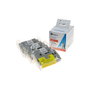 G&G Pack de 3 cintas de etiquetado 12 mm x 8 m Negro sobre Blanco para Brother TZe-231/S231