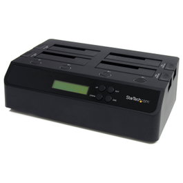 StarTech.com SATDOCK4U3RE Duplicador de Discos Duros 4 Bahías USB 3.0/eSATA