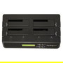 Startech SATDOCK4U3RE Duplicador de Datos / Soportes para Discos Duros, Negro