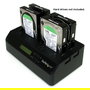 Startech SATDOCK4U3RE Duplicador de Datos / Soportes para Discos Duros, Negro