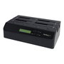 StarTech.com Estación Duplicadora Autónoma de Discos Duros para Clonación 4 Bahías SATA IDE eSATA USB 3.0 Base Dock HDD Compatible con Windows Linux Mac OS
