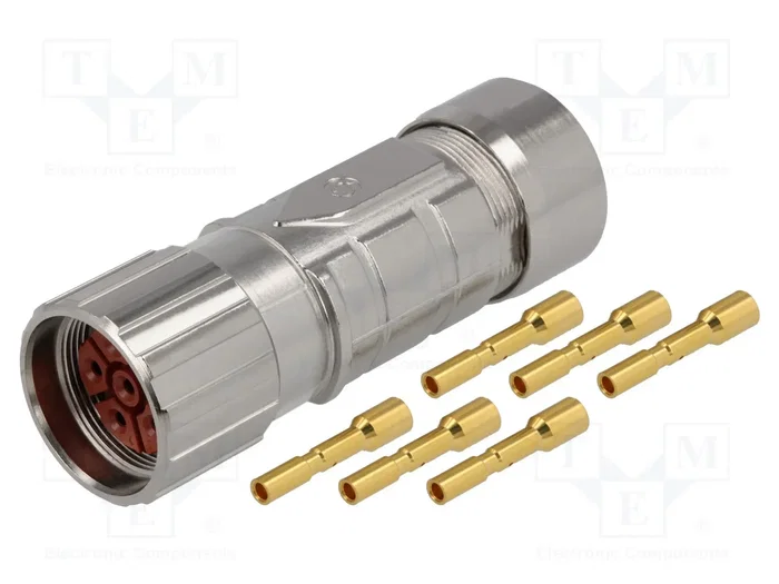 LAPP Conector M23 LS1 de 6 pines hembra recto LAPP Conector M23 LS1 de 6 pines hembra recto
