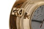 DKD Home Decor Reloj de Pared Vintage Dorado 7 x 23 x 23 cm