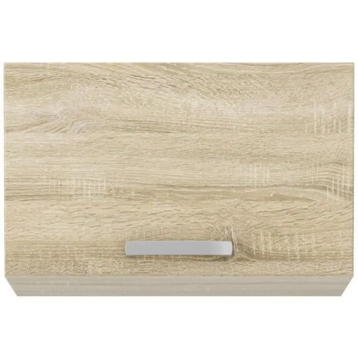 LASSEN Mueble Campana con Puerta Basculante Roble Sonoma L 60 x 31.6 x H 36 cm