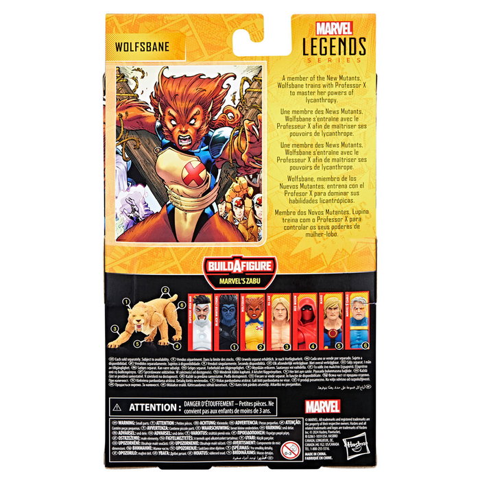 Hasbro Figura Marvel Legends Series Wolfsbane 15cm Hasbro Figura Marvel Legends Series Wolfsbane 15cm