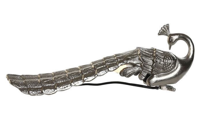 DKD Home Decor Lámpara de sobremesa de aluminio Pavo Real DKD Home Decor Lámpara de sobremesa de aluminio Pavo Real
