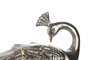 DKD Home Decor Lámpara de sobremesa de aluminio Pavo Real
