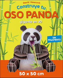 SAN PABLO EDITORIAL, Construye tu oso panda gigante en 3D - David Hawcock
