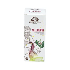 Erbenobili Allergvin Compost 60Comp - Complemento Alimenticio para el Sistema Inmunitario y Alivio de Síntomas de Alergias Respiratorias, Piel y Ojos