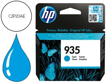 HP Cartucho de Tinta Original 935 Cian C2P20AE