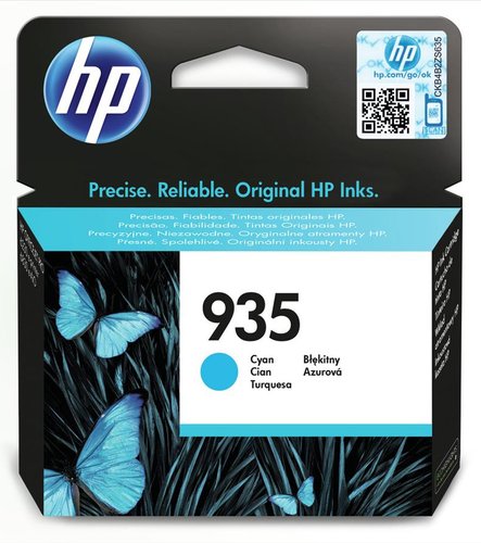HP Cartucho de Tinta Original 935 Cian C2P20AE