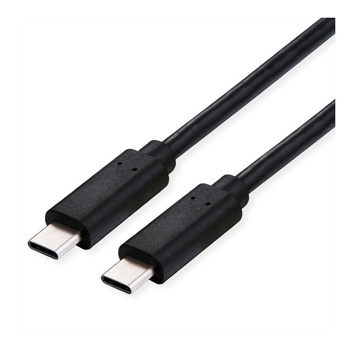 VALUE 11.99.9082 Cable USB-C a USB-C 40Gbps USB4 Gen 3x2, Negro, 1 metro, 100W Power Delivery VALUE 11.99.9082 Cable USB-C a USB-C 40Gbps USB4 Gen 3x2, Negro, 1 metro, 100W Power Delivery