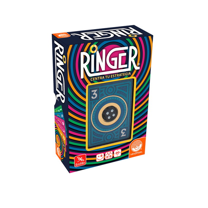 LÚDILO Ringer 89117 - Juego de Lógica y Deducción Familiar para +8 Años - Adivina el Animal Disfrazado