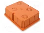 PAWBOL Caja de Instalación Naranja IP30