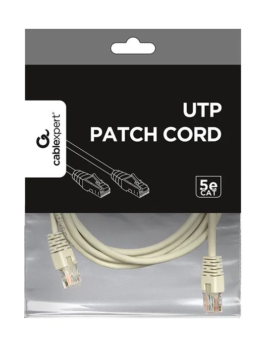 Gembird Cable de Red Cat5e UTP 3m Beige PP12-3M Gembird Cable de Red Cat5e UTP 3m Beige PP12-3M