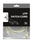 Gembird Cable de Red Cat5e UTP 3m Beige PP12-3M