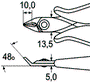 WIHA Alicates de corte lateral de 138 mm sin fase