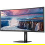 AOC CU34V5C/BK - Monitor Curvo UltraWide 34" WQHD 3440x1440, Panel VA, 100 Hz, 4ms, FreeSync, USB-C 65W, PbP Multiview, Altavoces, Ajuste en Altura, Negro