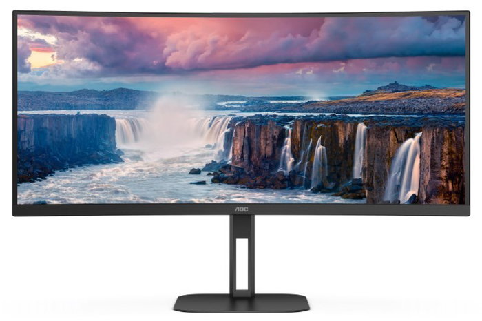 AOC CU34V5C/BK Monitor Curvo de 34 Pulgadas WQHD VA Negro