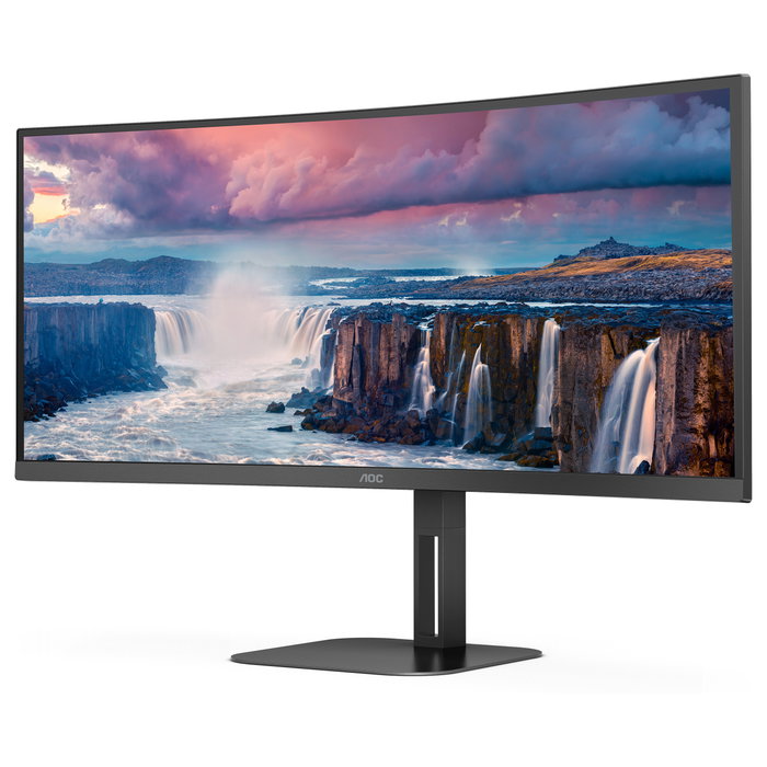 AOC CU34V5C/BK Monitor Curvo de 34 Pulgadas WQHD VA Negro