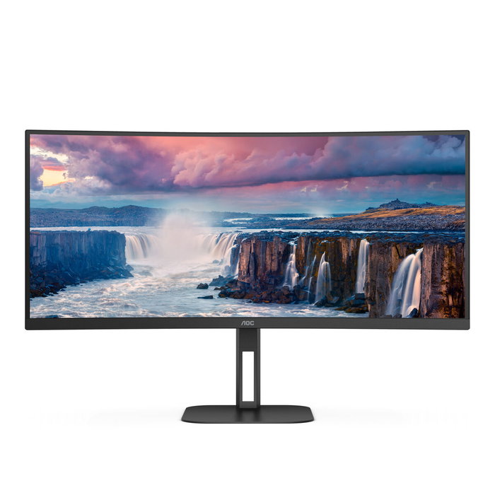 AOC CU34V5C/BK Monitor Curvo de 34 Pulgadas WQHD VA Negro