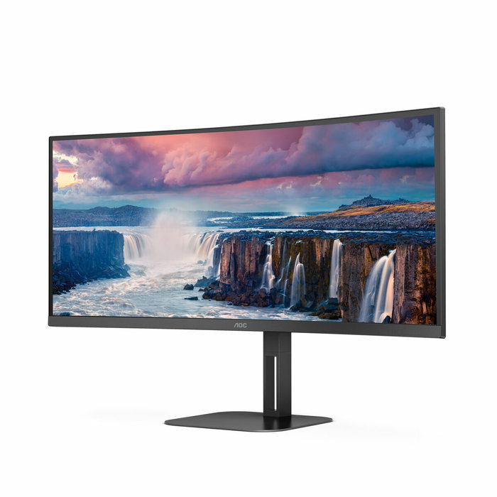 AOC CU34V5C/BK Monitor Curvo de 34 Pulgadas WQHD VA Negro
