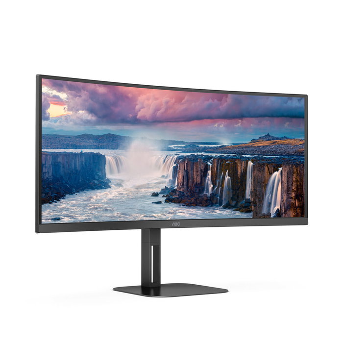 AOC CU34V5C/BK Monitor Curvo de 34 Pulgadas WQHD VA Negro