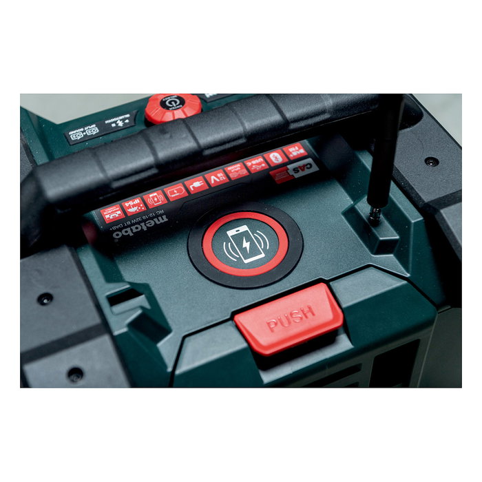 Metabo RC 12-18 32W BT DAB+ Radio inalámbrica de obra