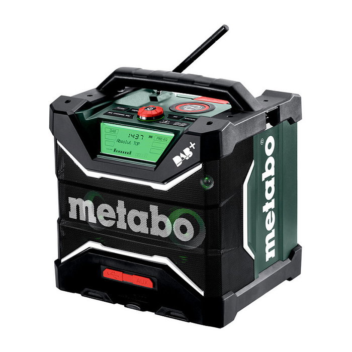 Metabo RC 12-18 32W BT DAB+ Radio inalámbrica de obra