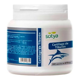 Sotya Cartílago de Tiburón 870 Mg 300 Cápsulas