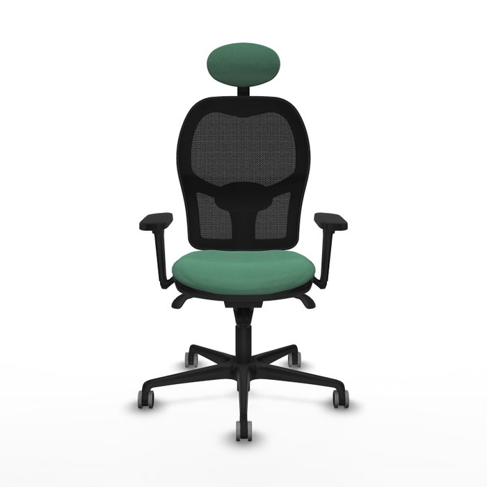 PIQUERAS Y CRESPO Silla de oficina Jorquera Verde esmeralda y Negro PIQUERAS Y CRESPO Silla de oficina Jorquera Verde esmeralda y Negro