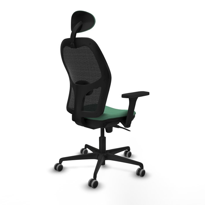 PIQUERAS Y CRESPO Silla de oficina Jorquera Verde esmeralda y Negro PIQUERAS Y CRESPO Silla de oficina Jorquera Verde esmeralda y Negro