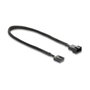 DeLOCK Cable de extensión de ventilador PWM 4 pin macho a hembra 30 cm negro